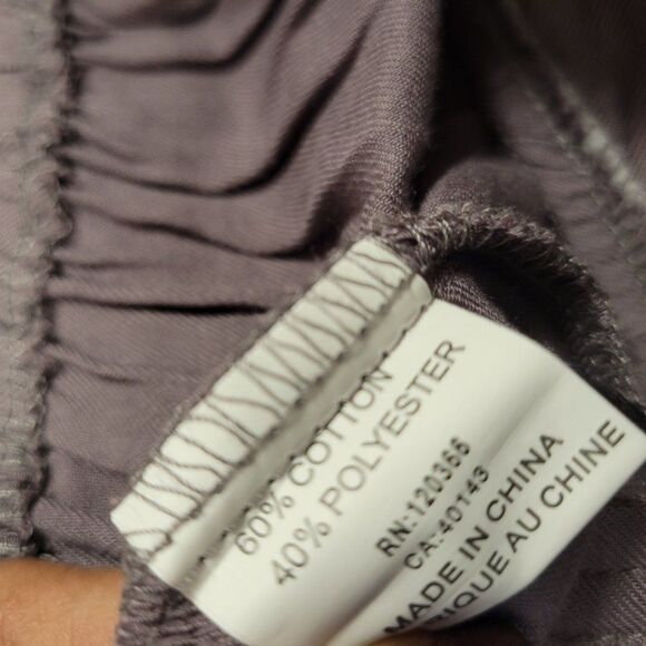 Grey Capri Pants, Culottes Wide Leg, Casual Pants- Size S, L, XL, XXL - Picture 12 of 12